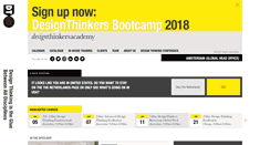 Desktop Screenshot of designthinkersacademy.com